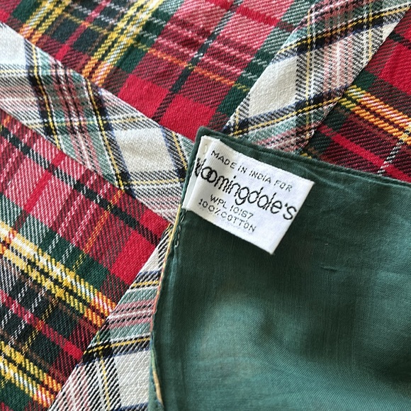 Vintage Bloomingdale’s Cotton Patchwork Bed Cover Blanket Twin size - Picture 9 of 17